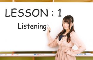 LESSON listening